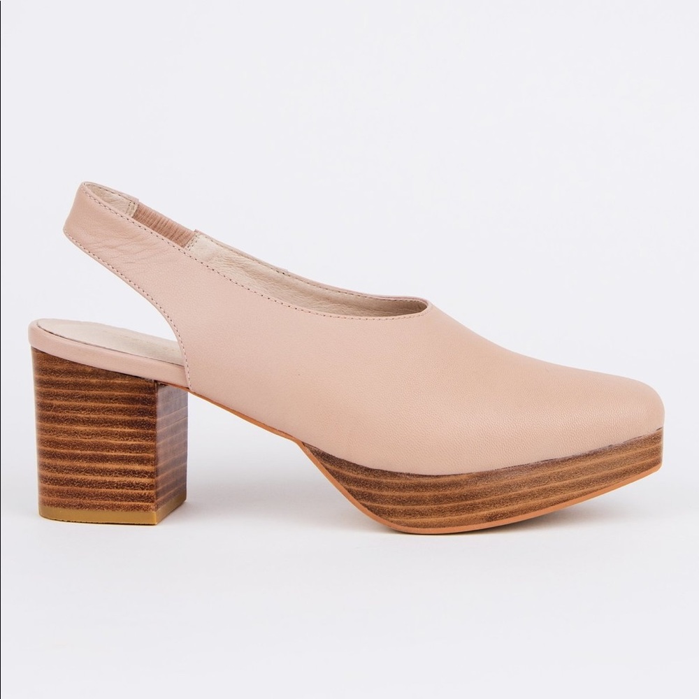Intentionally Blank slingback heels